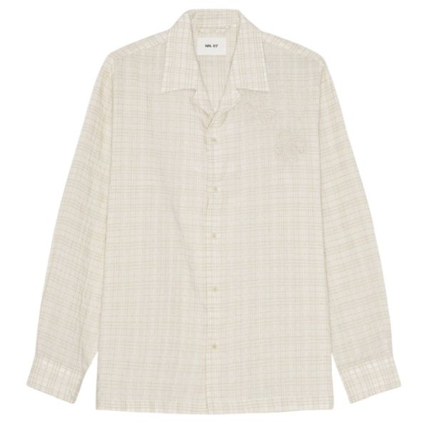 NN.07 Ben Overhemd Off White