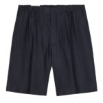NN.07 Billie Linen Blend Korte Broek Navy