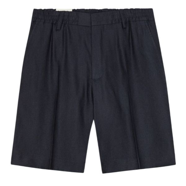 NN.07 Billie Linen Blend Korte Broek Navy