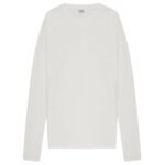 NN.07 Clive Waffle Knit Longsleeve T-shirt Off White