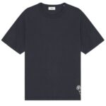 NN.07 Jett Print T-shirt Navy
