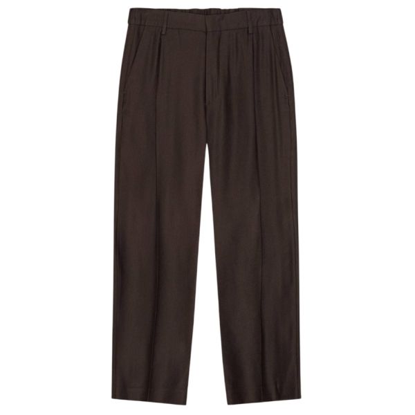 NN.07 Kay Linen Broek Bruin