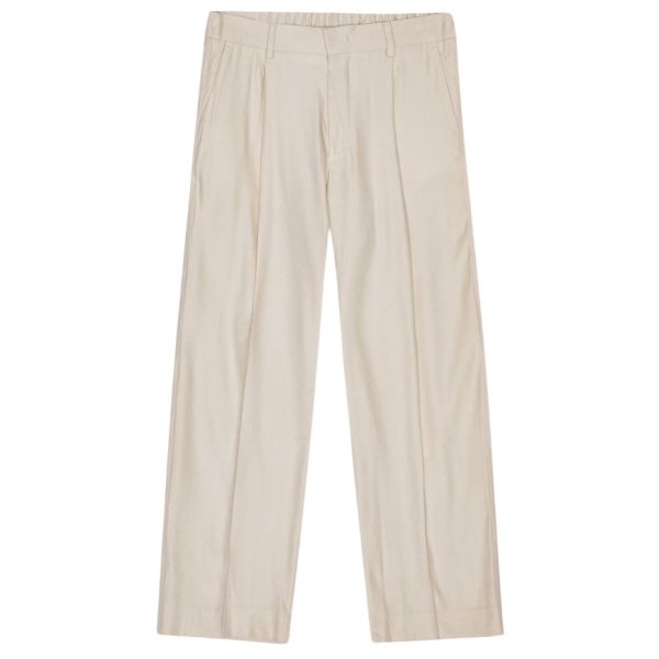 NN.07 Kay Linen Broek Off White