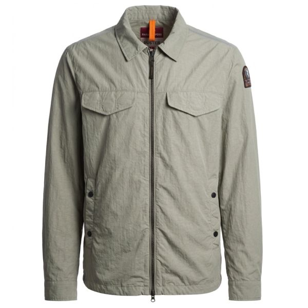 Parajumpers Evander Watted Overshirt Grijs/Groen