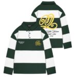 Quotrell Mike Longsleeve Polo Donker Groen/Wit