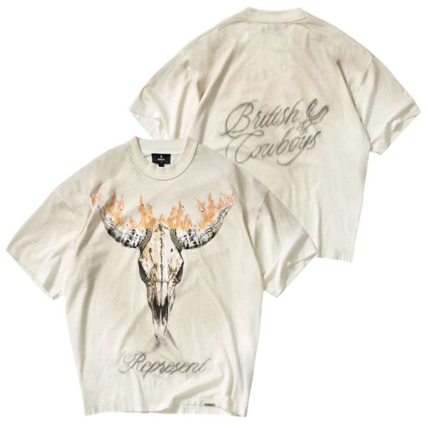 Represent British Cowboys T-shirt Off White