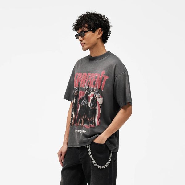 Represent Dream On Tour T-shirt Antraciet