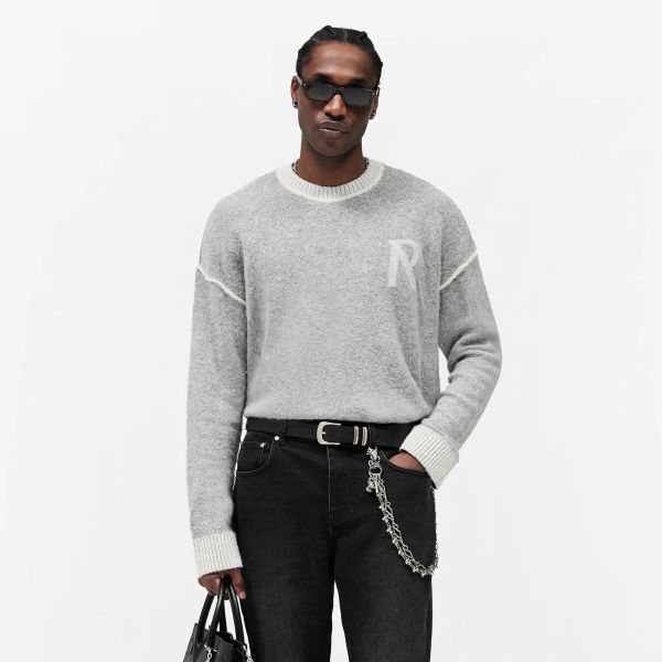 Represent Laurel Knit Sweater Grijs