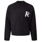 Represent Logo Knit Sweater Zwart