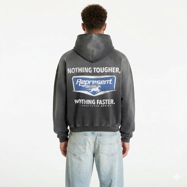 Represent Nothing Faster Hoodie Zwart