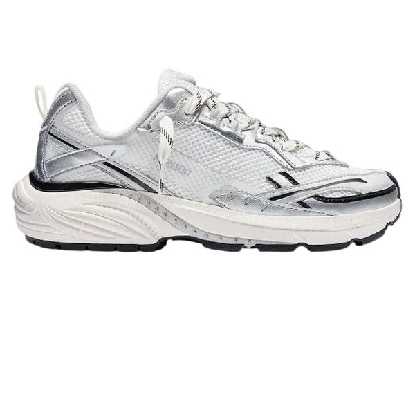 Represent Storm-Torn Sneaker Wit/Zilver