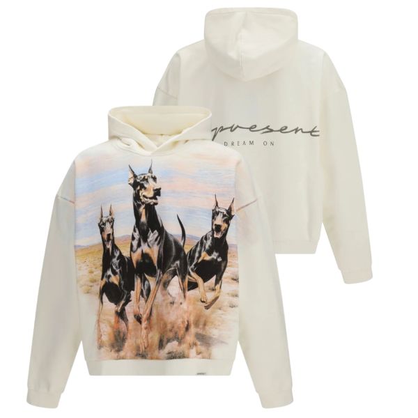 Represent Western Dobermans Hoodie Wit