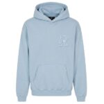 Represent Western Initial Hoodie Licht Blauw