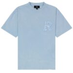 Represent Western Initial T-shirt Licht Blauw