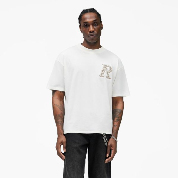 Represent Western Initial T-shirt Wit