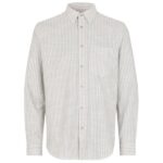 Samsøe Samsøe Liam Overhemd Beige/Wit
