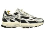 The Mercer Brand The Re-Run Pine Metallic Sneaker Zilver/Antraciet