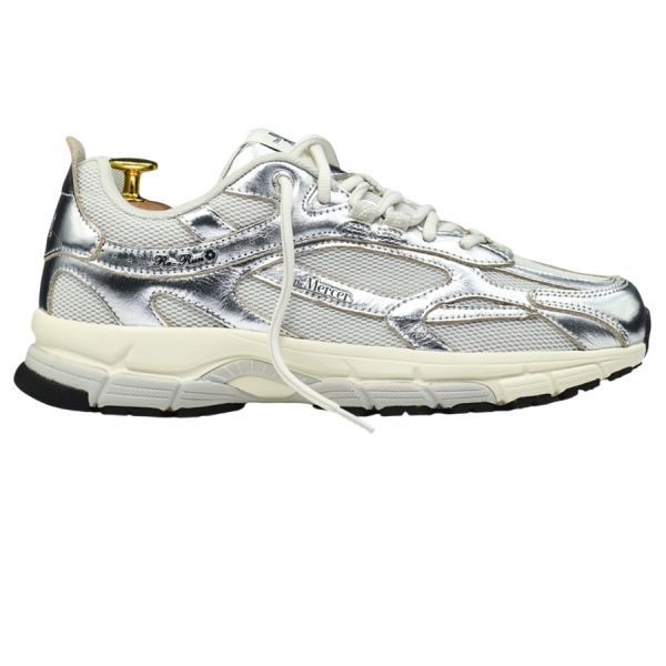 The Mercer Brand The Re-Run Pine Metallic Sneaker Zilver