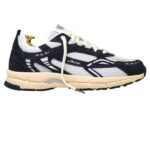 The Mercer Brand The Re-Run Vintage Suede Sneaker Navy