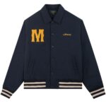 The Mercer Brand The Varsity Jack Donker Blauw