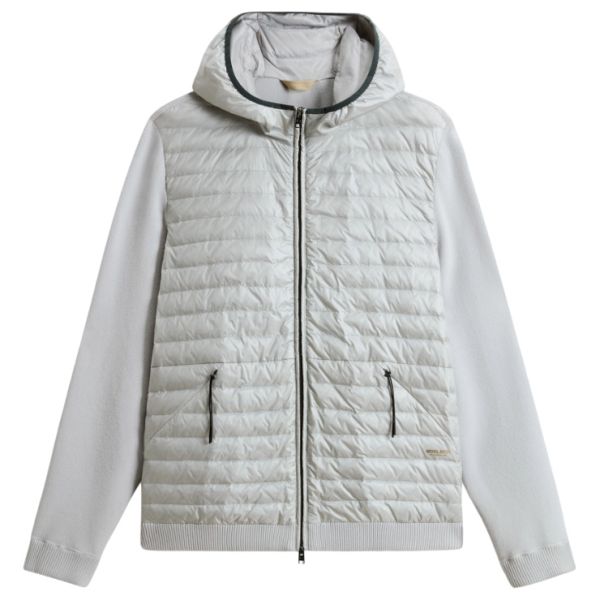 Woolrich Allen Hybrid Jack Grijs