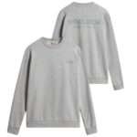 Woolrich Marco Logo Sweater Grijs