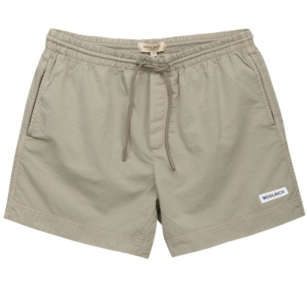 Woolrich Solid Zwembroek Donker Groen