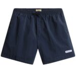 Woolrich Solid Zwembroek Navy