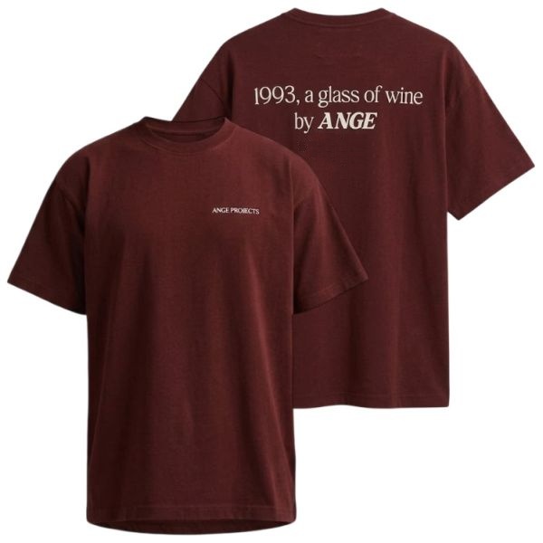 Ange Projects GOW Classic T-shirt Bordeaux