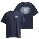 Ange Projects Summer Poem T-shirt Navy