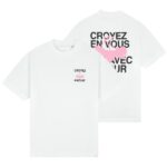 Croyez Amour T-shirt Wit