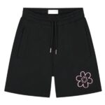Croyez Contour De La Fleur Korte Broek Zwart