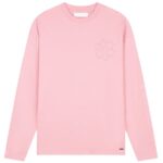 Croyez Contour De La Fleur Longsleeve T-shirt Roze