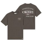 Croyez Overlay Fraternité T-shirt Bruin