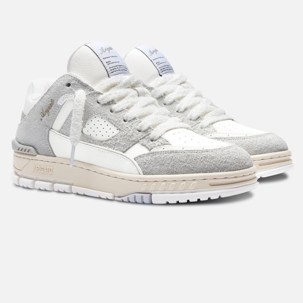 Axel Arigato Area Lo Fluffy Sneaker Wit/Grijs