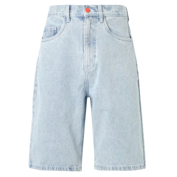 BeWider Super Loose Korte Broek Licht Blauw