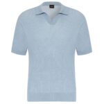 Boss Aravolo Polo Licht Blauw