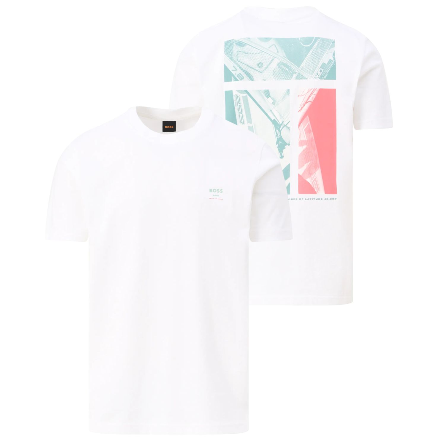 Boss Groove T-shirt Wit
