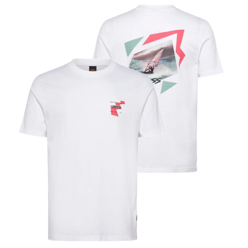 Boss Movement T-shirt Wit