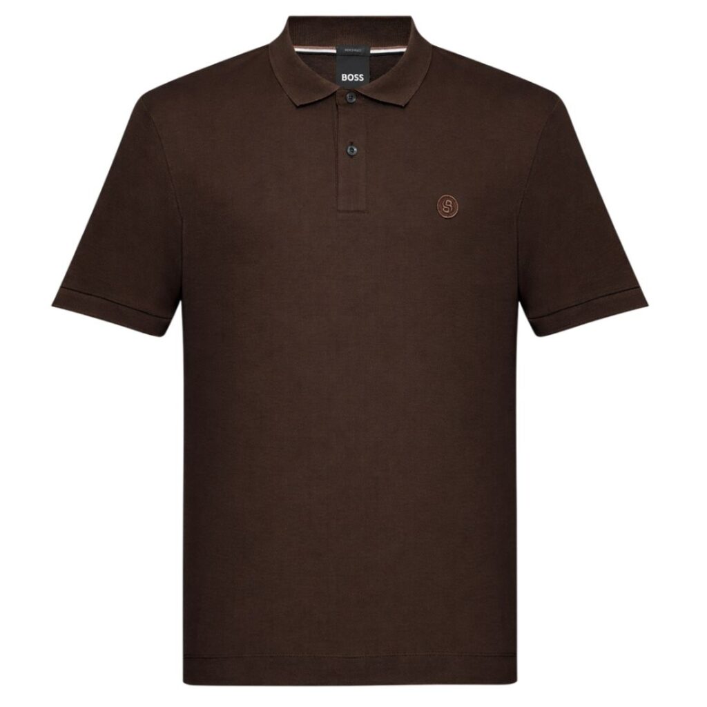Boss Parris Polo Bruin