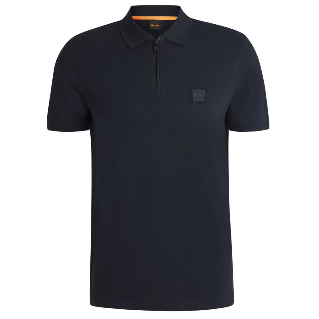 Boss Passerzip Polo Navy
