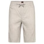 Boss Tapered Chino Korte Broek Grijs