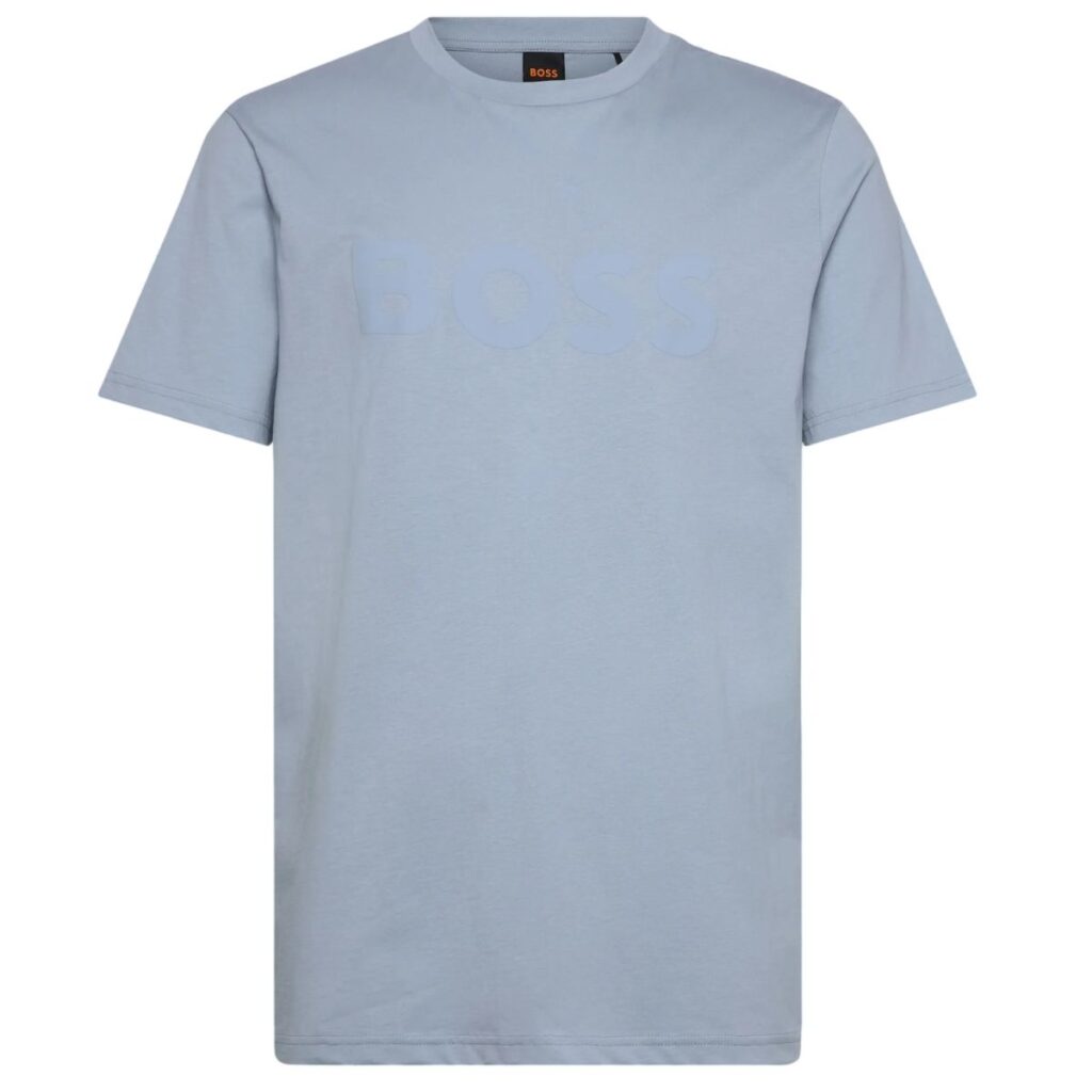 Boss Thinking T-shirt Licht Blauw