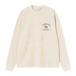 Carhartt WIP Eightynine Waffle Longsleeve T-shirt Off White