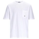 CP Company Piquet Pigment Dyed T-shirt Wit