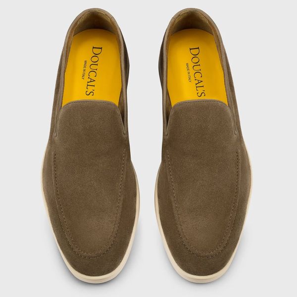 Doucal's Vaschetta Moccasin Donker Groen