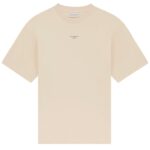 Drôle De Monsieur Slogan Classique T-shirt Beige