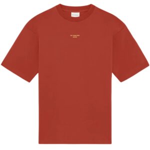 Drôle De Monsieur Slogan Classique T-shirt Rood