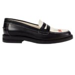 Duke + Dexter Wilde NY Cherry Penny Loafers Zwart