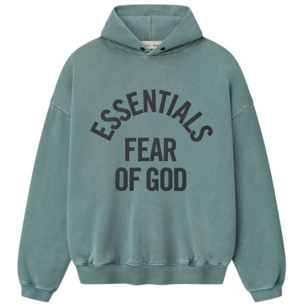 Fear Of God Essentials Campus 90's Hoodie Blauw
